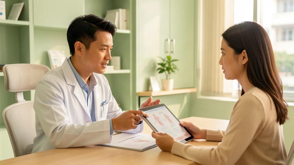 Doctor explaining a weight management treatment plan to a patient